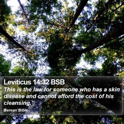 Leviticus 14:32 BSB Bible Verse Image