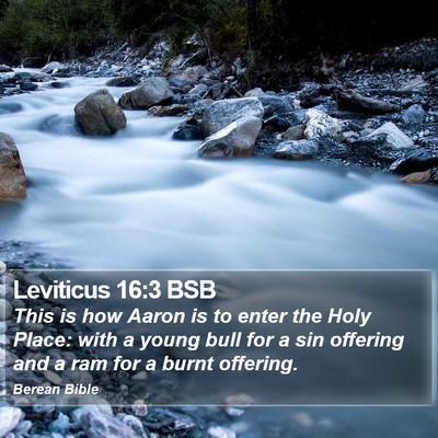 Leviticus 16:3 BSB Bible Verse Image