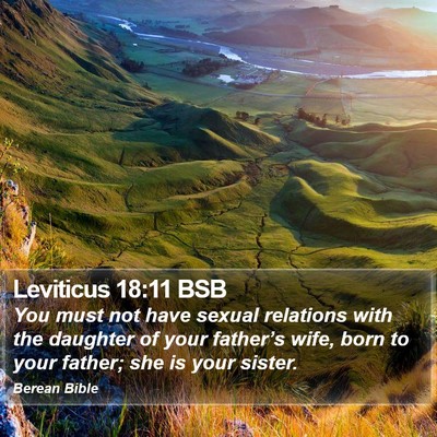 Leviticus 18:11 BSB Bible Verse Image