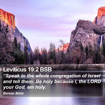 Leviticus 19:2 BSB Bible Verse Image