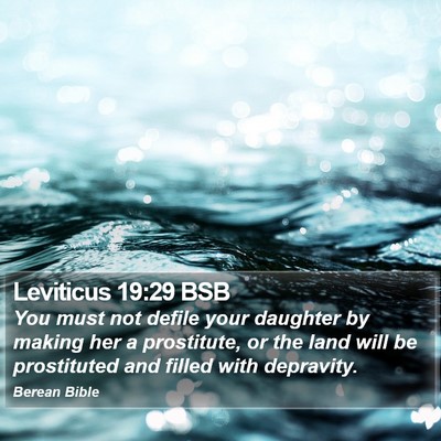 Leviticus 19:29 BSB Bible Verse Image