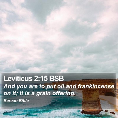 Leviticus 2:15 BSB Bible Verse Image