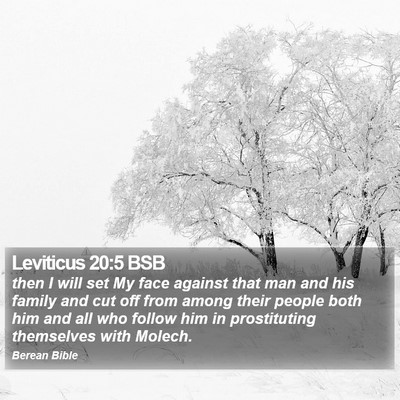 Leviticus 20:5 BSB Bible Verse Image