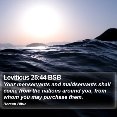 Leviticus 25:44 BSB Bible Verse Image
