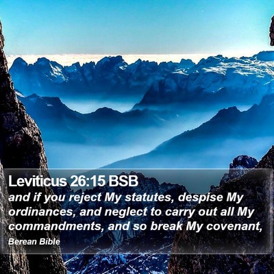 Leviticus 26:15 BSB Bible Verse Image