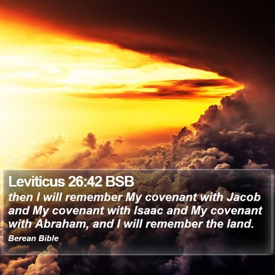 Leviticus 26:42 BSB Bible Verse Image