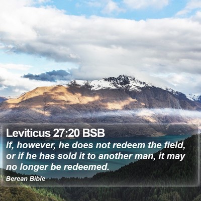 Leviticus 27:20 BSB Bible Verse Image