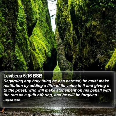 Leviticus 5:16 BSB Bible Verse Image