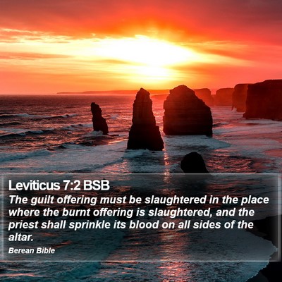 Leviticus 7:2 BSB Bible Verse Image