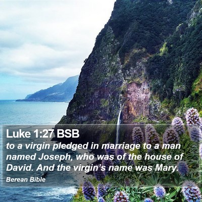 Luke 1:27 BSB Bible Verse Image