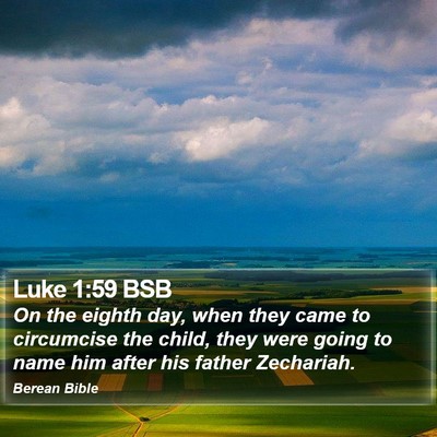 Luke 1:59 BSB Bible Verse Image
