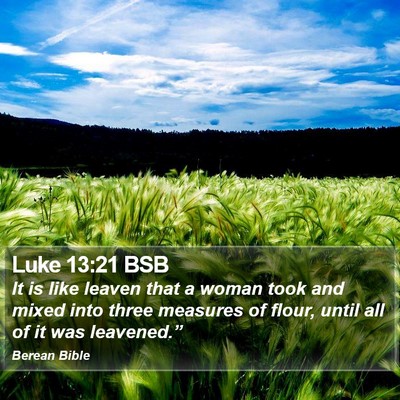 Luke 13:21 BSB Bible Verse Image