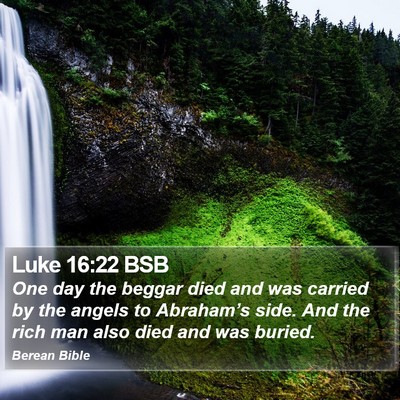 Luke 16:22 BSB Bible Verse Image