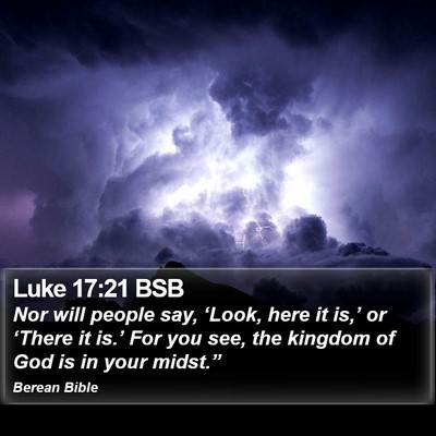 Luke 17:21 BSB Bible Verse Image