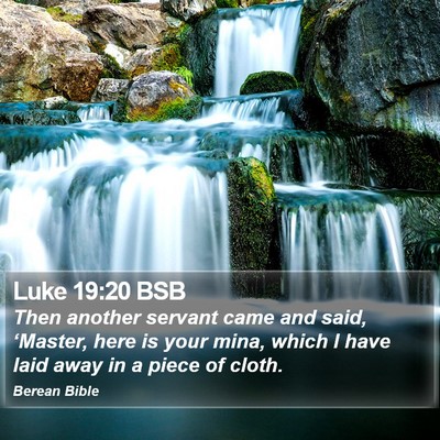 Luke 19:20 BSB Bible Verse Image