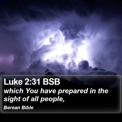 Luke 2:31 BSB Bible Verse Image