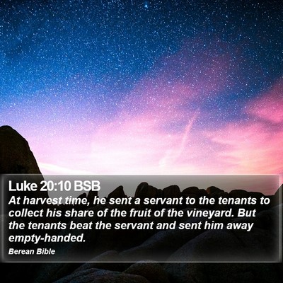 Luke 20:10 BSB Bible Verse Image