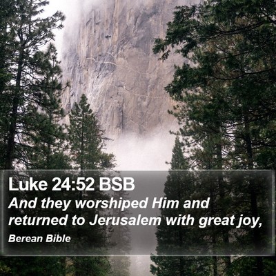 Luke 24:52 BSB Bible Verse Image