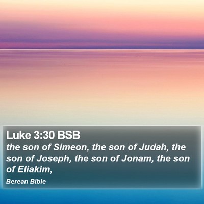 Luke 3:30 BSB Bible Verse Image