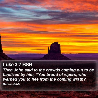 Luke 3:7 BSB Bible Verse Image