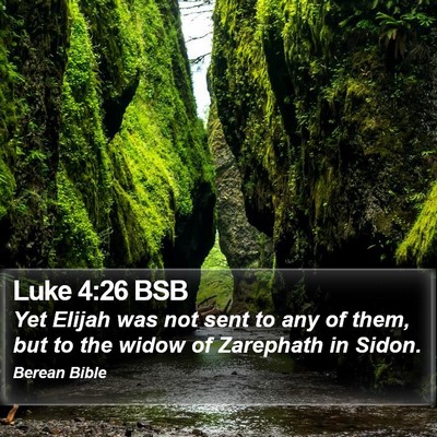 Luke 4:26 BSB Bible Verse Image