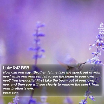 Luke 6:42 BSB Bible Verse Image