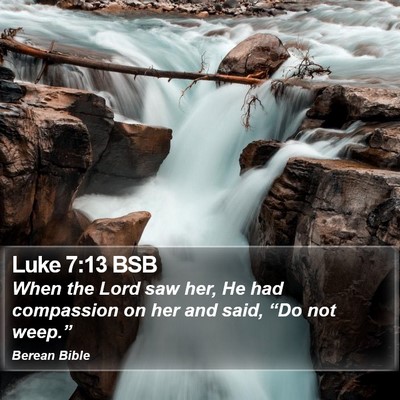 Luke 7:13 BSB Bible Verse Image