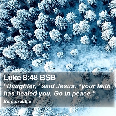 Luke 8:48 BSB Bible Verse Image