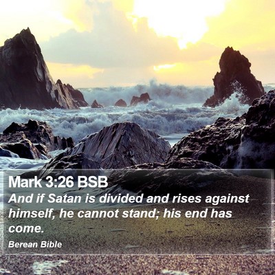 Mark 3:26 BSB Bible Verse Image