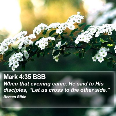 Mark 4:35 BSB Bible Verse Image