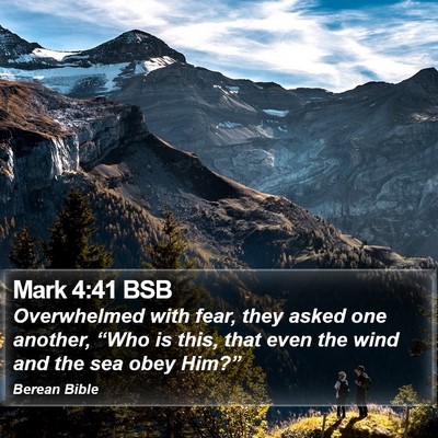 Mark 4:41 BSB Bible Verse Image
