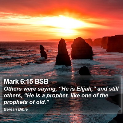 Mark 6:15 BSB Bible Verse Image