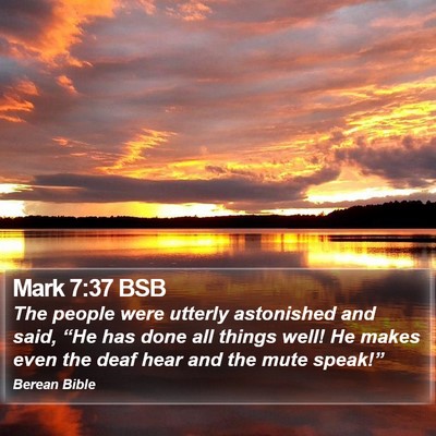 Mark 7:37 BSB Bible Verse Image