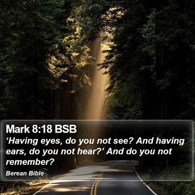Mark 8:18 BSB Bible Verse Image