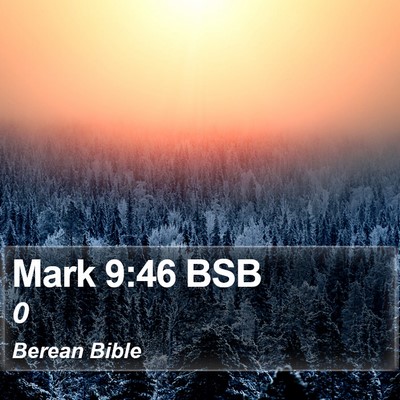 Mark 9:46 BSB Bible Verse Image