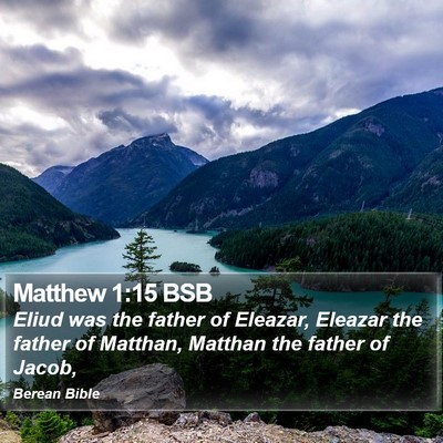 Matthew 1:15 BSB Bible Verse Image