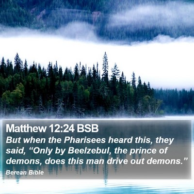 Matthew 12:24 BSB Bible Verse Image