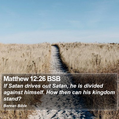 Matthew 12:26 BSB Bible Verse Image