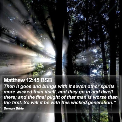 Matthew 12:45 BSB Bible Verse Image