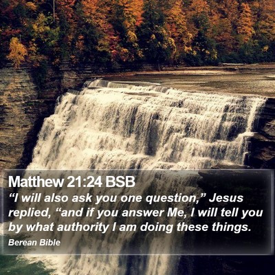 Matthew 21:24 BSB Bible Verse Image