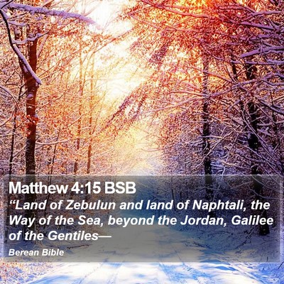 Matthew 4:15 BSB Bible Verse Image