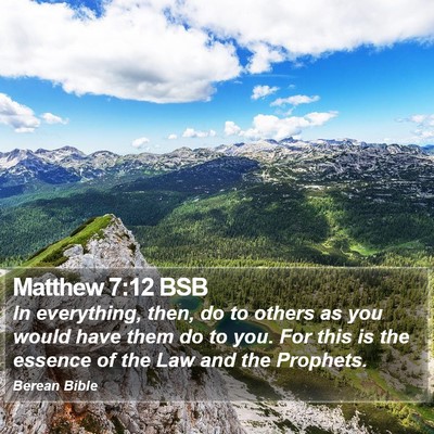 Matthew 7:12 BSB Bible Verse Image