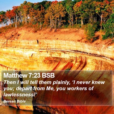 Matthew 7:23 BSB Bible Verse Image