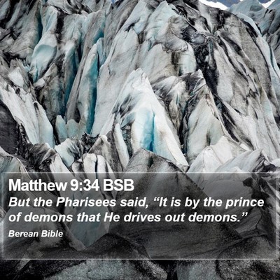 Matthew 9:34 BSB Bible Verse Image