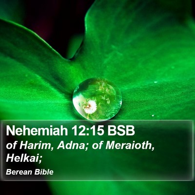 Nehemiah 12:15 BSB Bible Verse Image