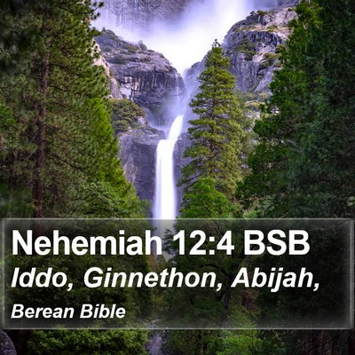 Nehemiah 12:4 BSB Bible Verse Image