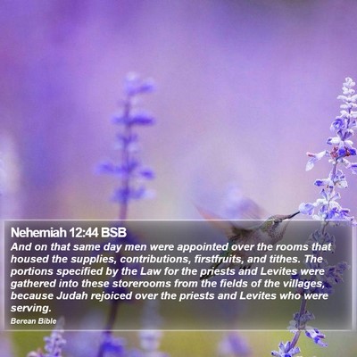 Nehemiah 12:44 BSB Bible Verse Image