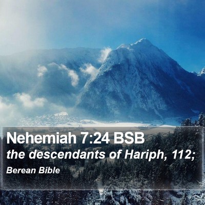 Nehemiah 7:24 BSB Bible Verse Image