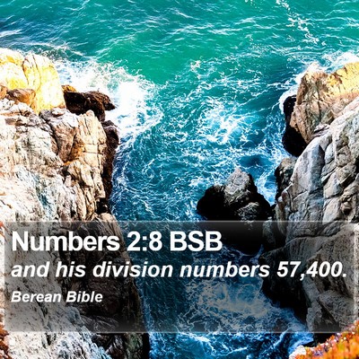 Numbers 2:8 BSB Bible Verse Image