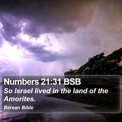 Numbers 21:31 BSB Bible Verse Image